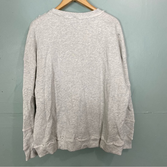 Ragabond Studio Free People Los Angeles Beaded Embellished Sweatshirt Medium - Picture 4 of 5